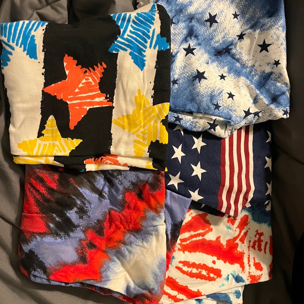 5 pairs EUC Lularoe leggings